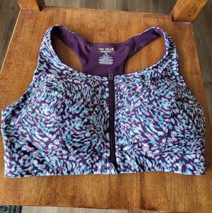 Tek Gear Purple and Blue Sports Bra